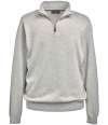 BK555 7898 Brook Taverner Dallas 1/4 Zip Jumper Silver colour image